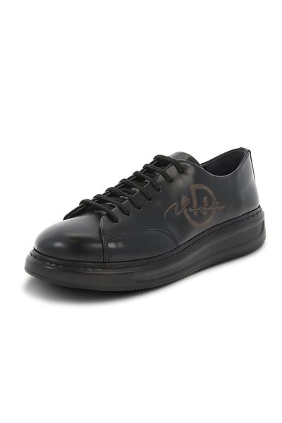 TOGO Pantofi Sport, Urban Sneakers Nev 376 Negru, Piele Naturala