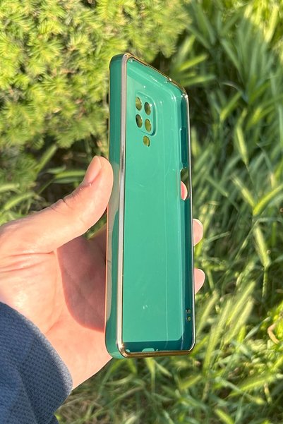 CEPSTOK غلاف هاتف Xiaomi Redmi Note 9 Pro/Note 9S مصنوع من السيليكون الناعم اللامع مع تفاصيل على الحافة