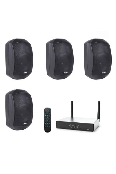 Master Audio Master Audio XB530B Sound System, Arylic A30+ amplifier, wi-fi, bluetooth, internet radio