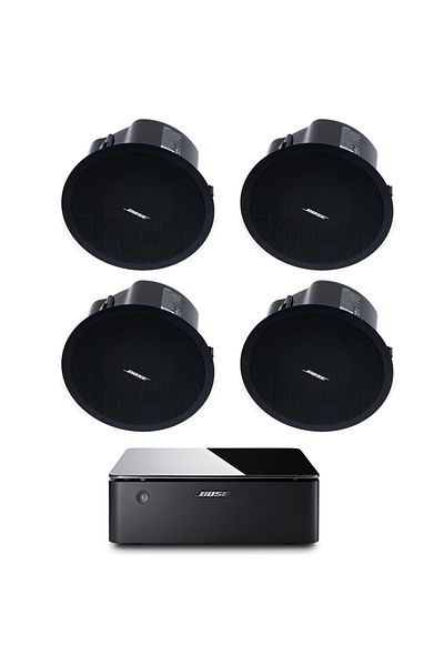 Bose Black ceiling speakers Bose FS4CE + Bose Music Amplifier, WI-FI, Bluetooth