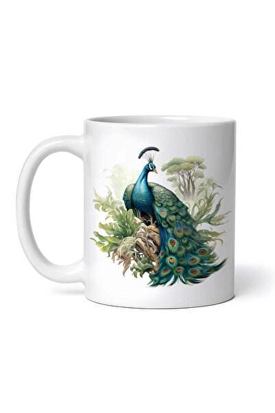 OEM Cană albă personalizată, Sophie Păunul, INOVATIX®. 330ml