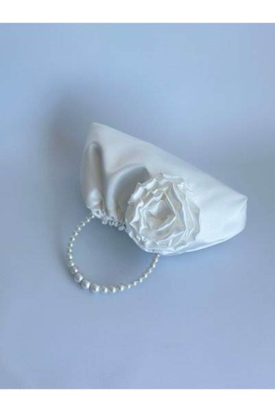 posst bag Rose Pearl Portfolio Evening Dress Handbag