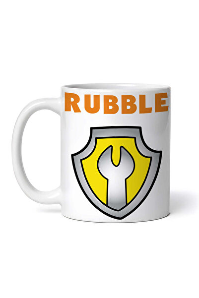 OEM Cană albă personalizată, Patrula Cățelușilor Rubble, INOVATIX®. 330 ml