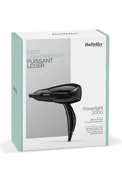 BABYLİSS Babyliss 2000W Hair Dryer Black D212E