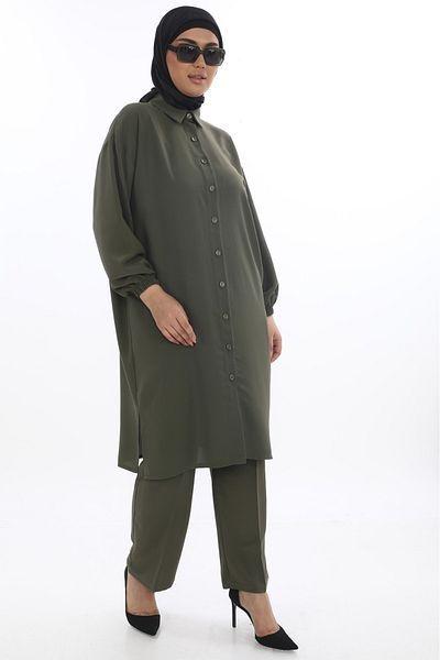 TUNİK Women's Double Tunic Suit with Pants