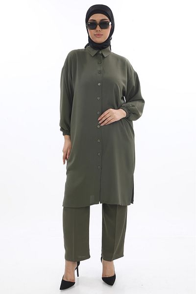 TUNİK Women's Double Tunic Suit with Pants