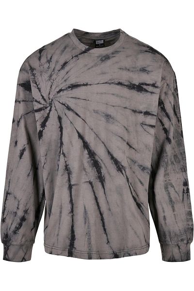 Urban Classics Herren Boxy Tye Dye Ls