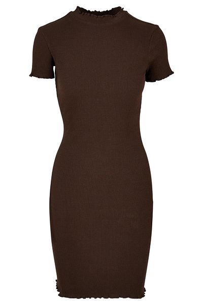 Urban Classics Damen Ladies Rib Tee Dress