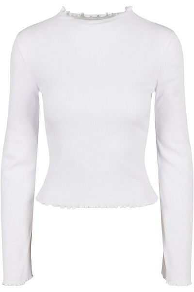 Urban Classics Damen Ladies Rib Turtelneck Longsleeve