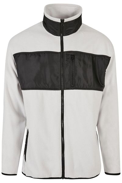 Urban Classics Herren-Jacke aus Microfleece mit Patch