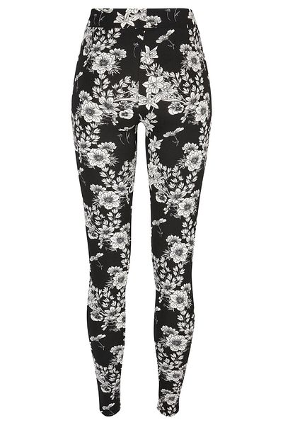 Urban Classics Damen Ladies Soft Aop Leggings
