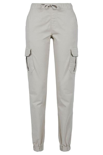 Urban Classics Damen Ladies High Waist Cargo Jogging Pants