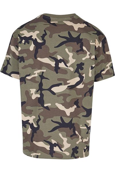 Urban Classics Herren Heavy Oversized Camo Tee