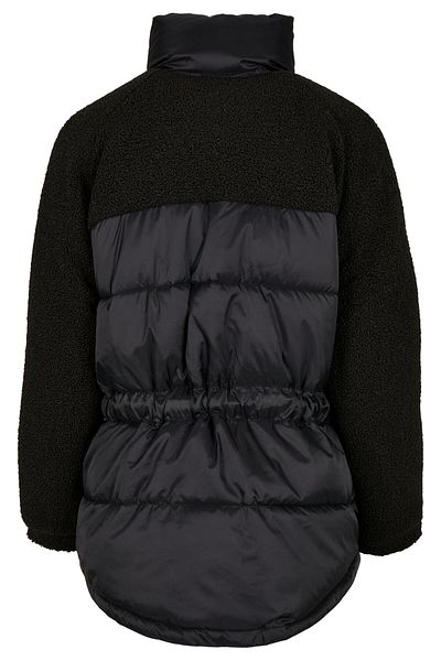 Urban Classics Damen Ladies Sherpa Mix Puffer Jacket