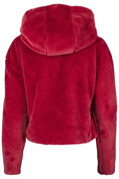 Urban Classics Damen Ladies Oversize Short Teddy Hoody
