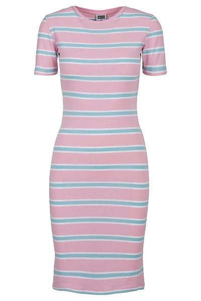 Urban Classics Damen Ladies Stretch Stripe Dress