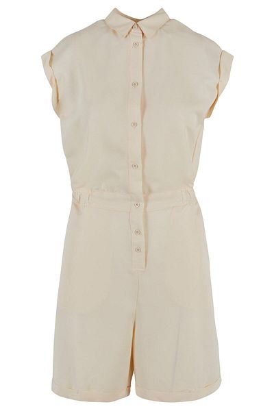 Urban Classics Damen Ladies Viscose Twill Jumpsuit