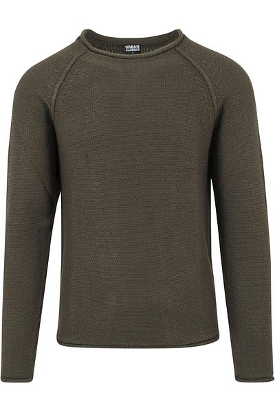 Urban Classics Herren Raglan-Pullover mit weitem Halsausschnitt