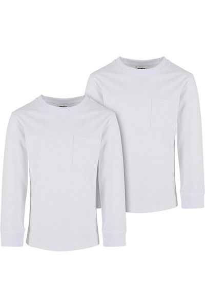 Urban Classics Boys Heavy Oversized Pocket Longsleeve 2-Pack