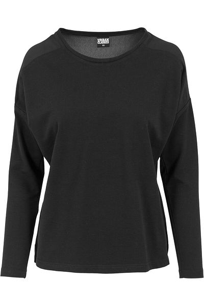 Urban Classics Damen Ladies Oversize Chiffon Crew