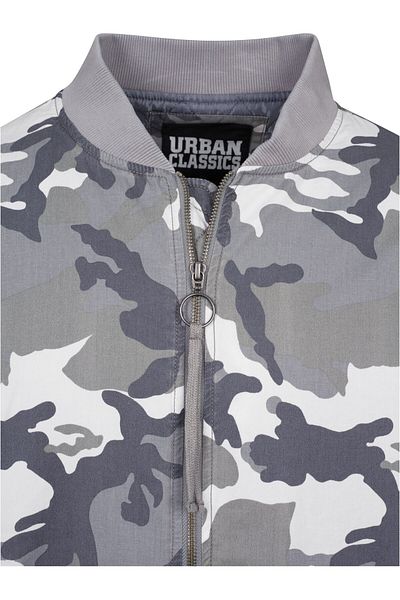 Urban Classics Herren Vintage Camo Cotton Bomber Jacket