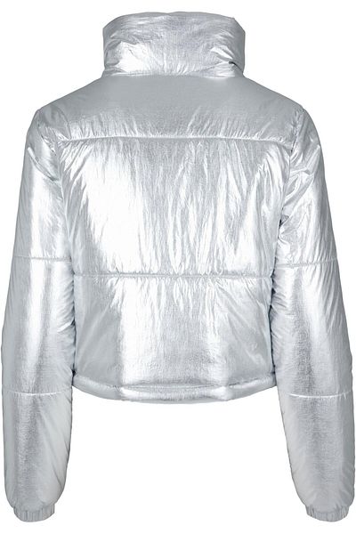 Urban Classics Damen Ladies Metalic Puffer Jacket