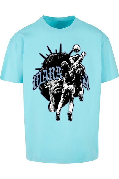 Upscale by Mister Tee Übergroßes T-Shirt mit Gottes Hand