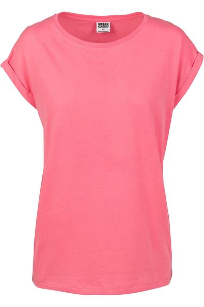 Urban Classics Damen Ladies Extended Shoulder Tee