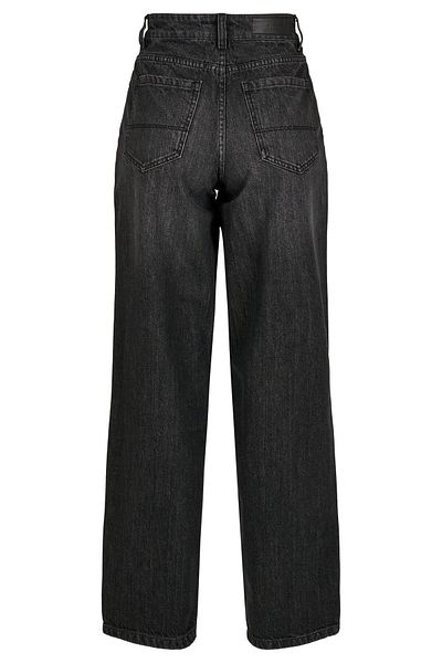 Urban Classics Damen Ladies High Waist 90´s Wide Leg Denim Pants