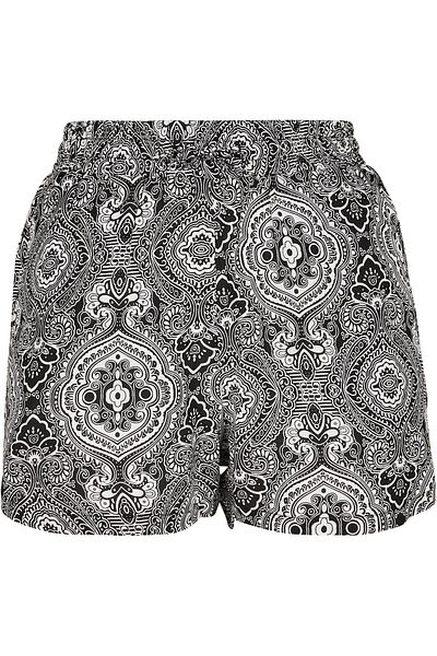 Urban Classics Damen Ladies Aop Viscose Resort Shorts