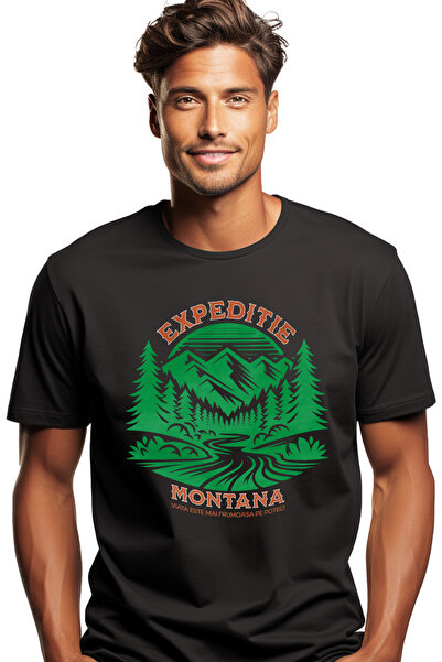 StoryGift Romania Men's T-Shirt Montana Expedition Life Is More Beautiful On ...