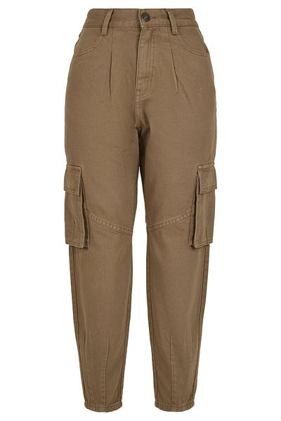 Urban Classics Damen Ladies Ballon Fit Cargo Twill Pants