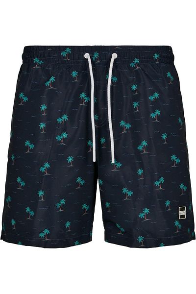 Urban Classics Herren Pattern Swim Shorts