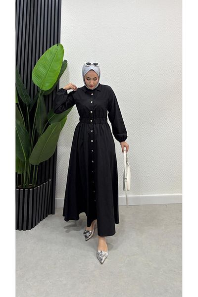 BRN IŞIK TESETTÜR Ραπαλίν Φόρεμα Hijab