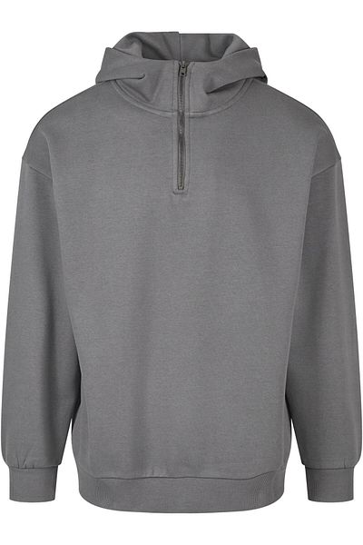 Urban Classics Herren Zipped High Neck Hoody