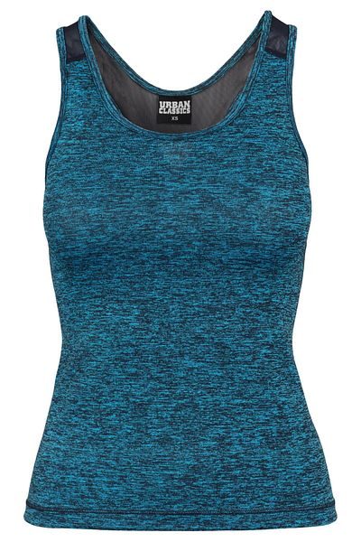 Urban Classics Damen Ladies Active Melange Trainings Top