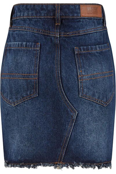 Urban Classics Schwerer Mini-Jeansrock für Damen