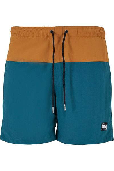 Urban Classics Herren Block Swim Shorts