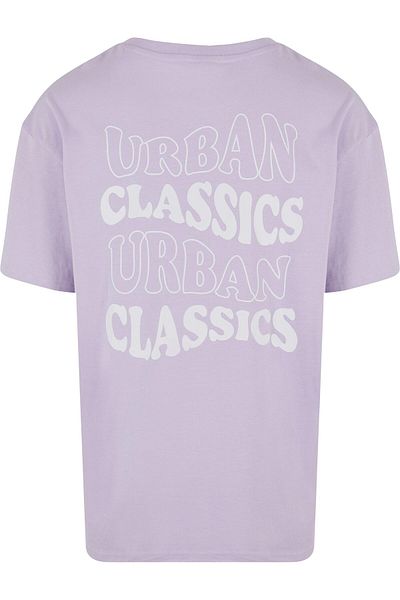 Urban Classics Uc Weavy Logo Heavy Oversized Tee