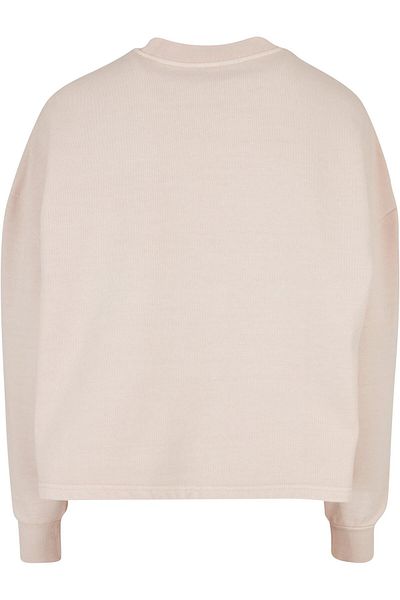 Urban Classics Damen Ladies Heavy Terry Garment Dye Crewneck