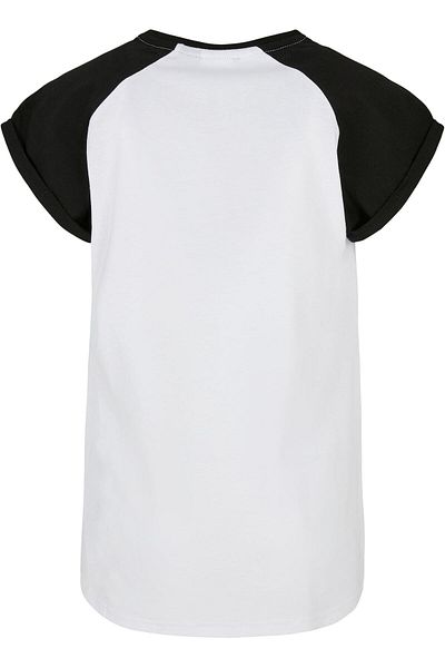 Urban Classics Damen Girls Contrast Raglan Tee