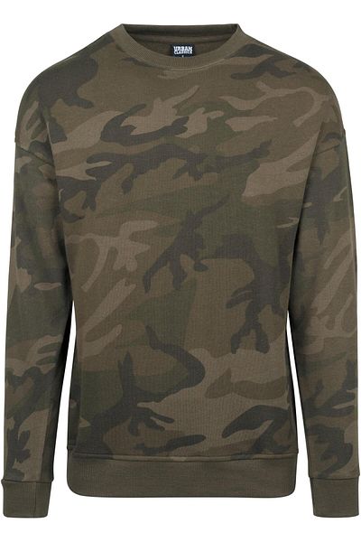 Urban Classics Herren Camo Crewneck
