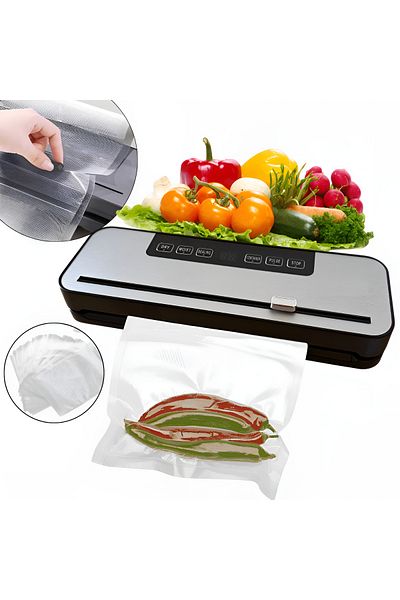 Köken Aparat Profesional De Vidat Alimente, Vidare 10-15 Sec, Bară De Etanșare De 30 Cm, 50 De Pungi