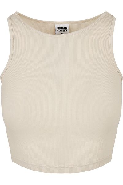 Urban Classics Damen Ladies Cropped Rib Top