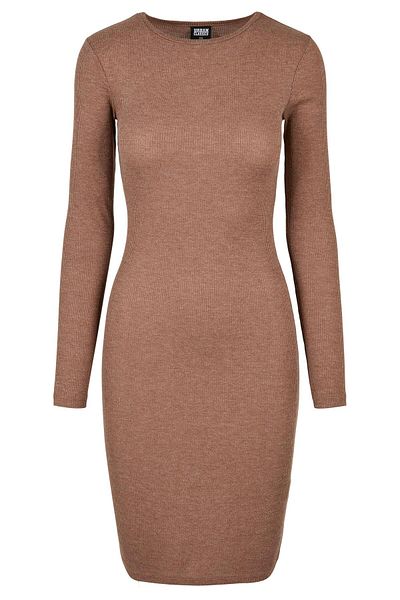 Urban Classics Damen Ladies Rib Dress