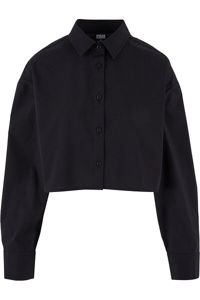 Urban Classics Damen Ladies Cropped Oversized Blouse
