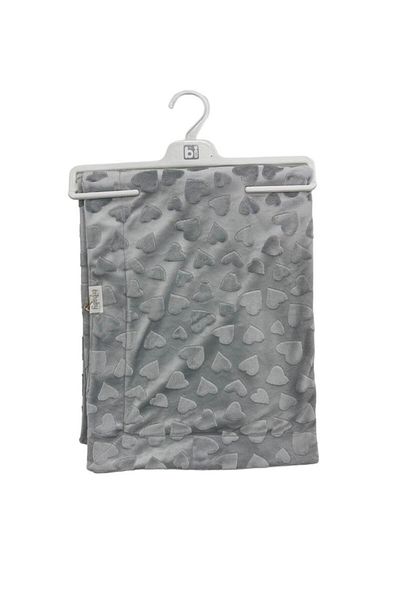 Skygo Bibaby Jacquard Heart 82X90 Blanket 64727 Gray