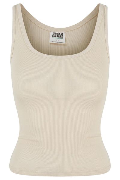 Urban Classics Ladies Basic Rib Top 2-pack