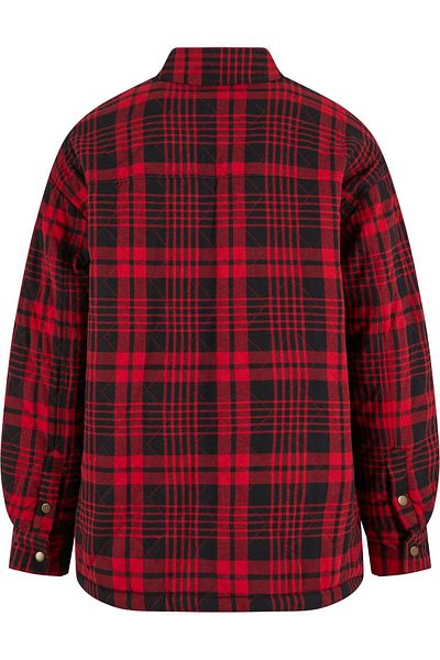 Southpole Herren Flannel Quitted Shirt Jacket