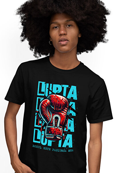 StoryGift Romania Tricou Barbati Lupta - Boxul Este Pasiunea Mea Cu Imprimeu ...